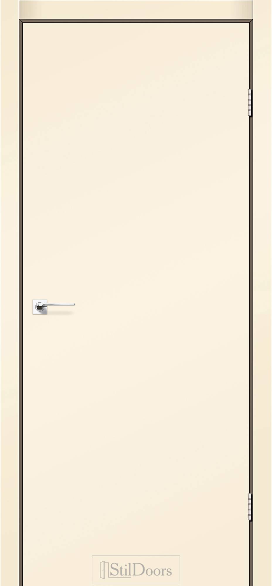 Міжкімнатні двері StilDoors Сімплі лофт білий супермат глухе